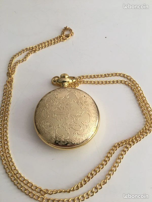 Relógio de bolso dourado – photo 3